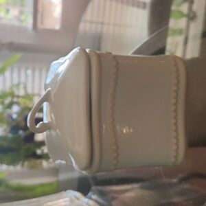 Princess House Small Ivory Pavillion Canister